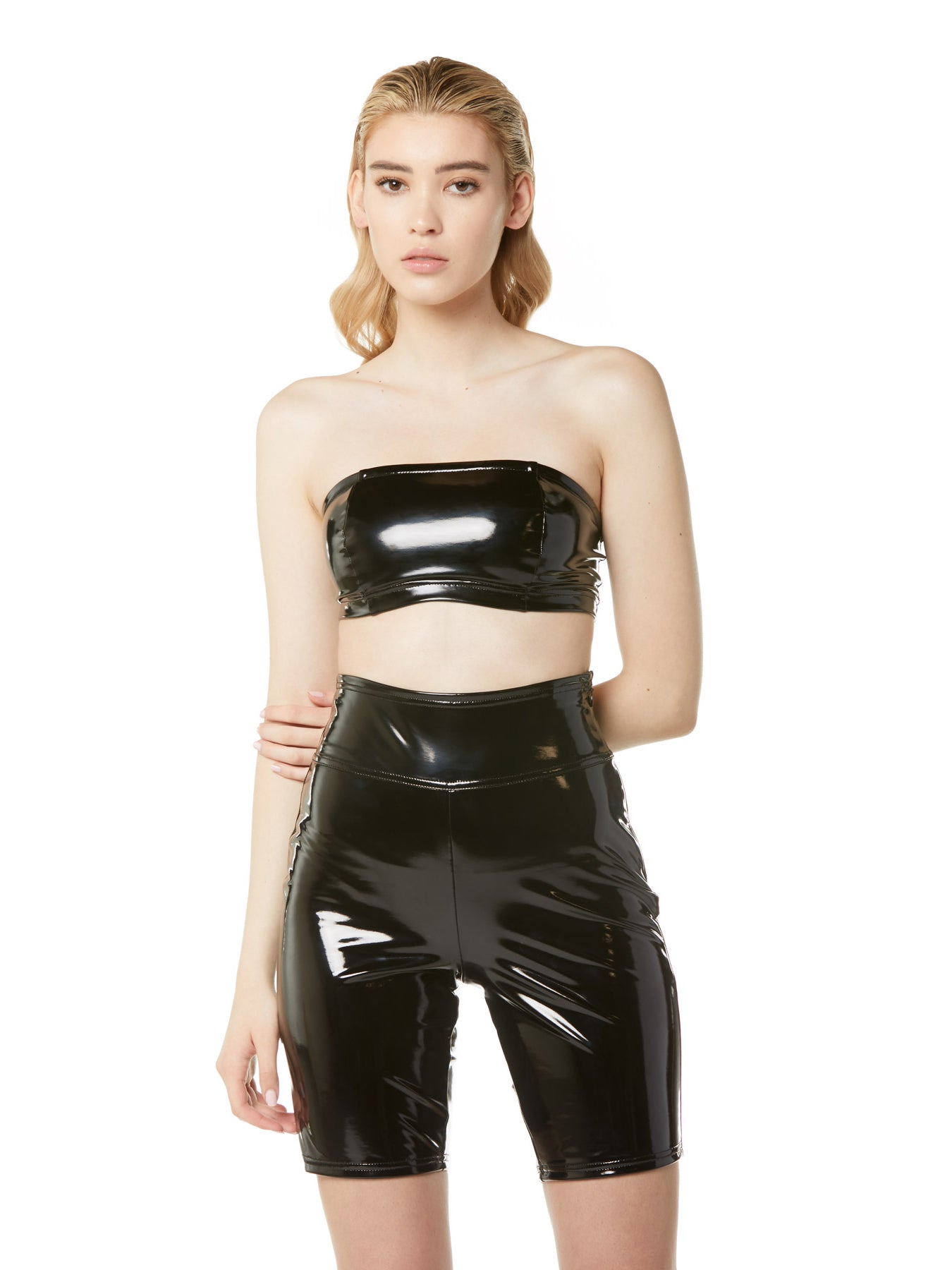 Latex Biker Shorts