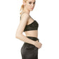 Silk Underwire Bra Top