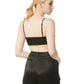 Silk Underwire Bra Top