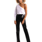 Poplin One-Shoulder Blouse