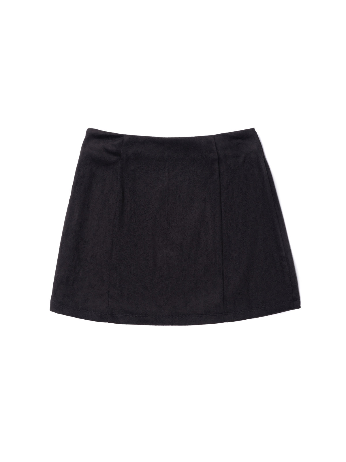 Vegan Suede Mini Skirt