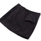 Vegan Suede Mini Skirt